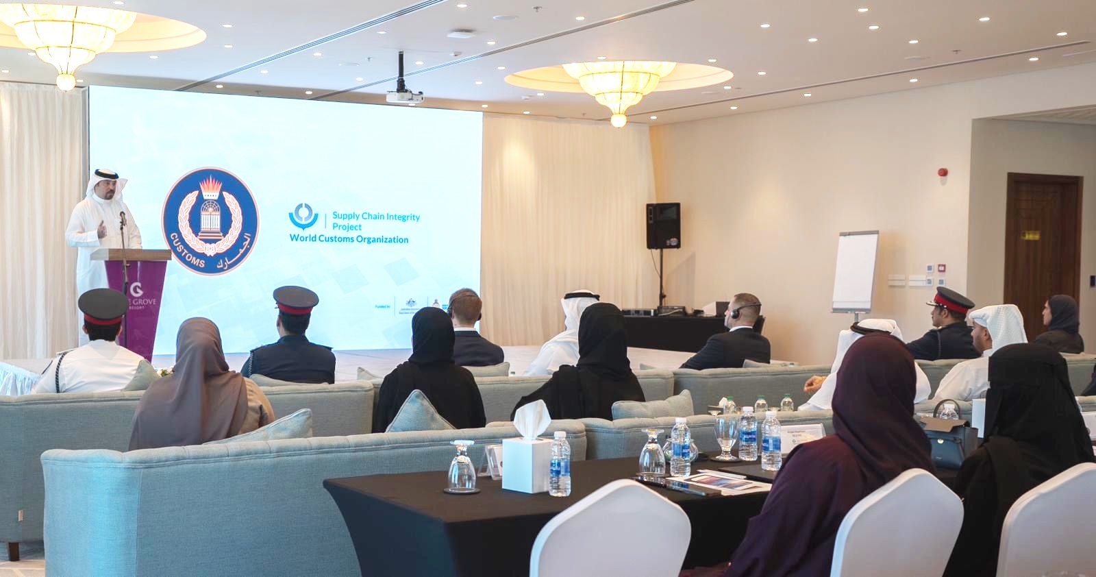 رئيس الجمارك يحضر افتتاح ورشة عمل إقليمية بعنوان 